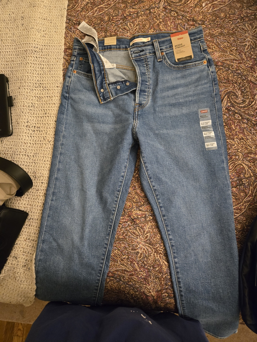 Levi's Light Blue High-Rise Jeans
